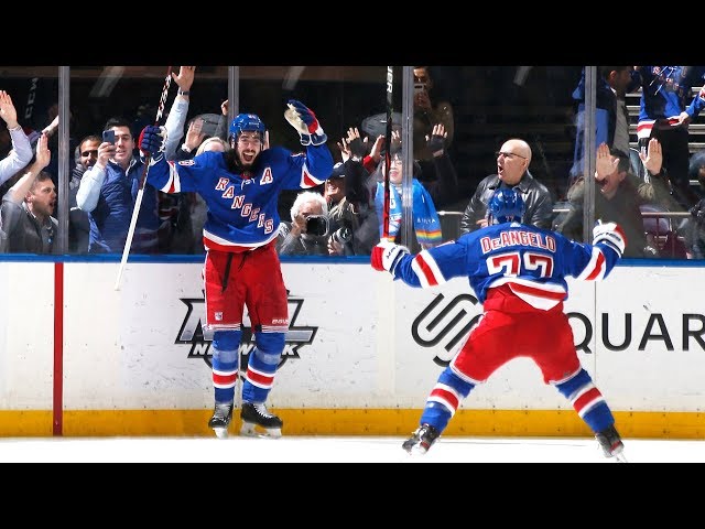 Mika Zibanejad scores franchise-record 5 goals to lead Rangers past Caps in  OT – New York Daily News