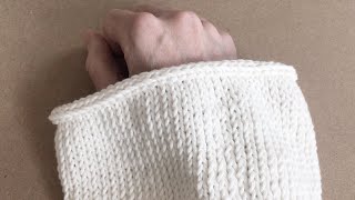 3-stitch I-CORD BIND-OFF in the Round without a JOG/JOGLESS