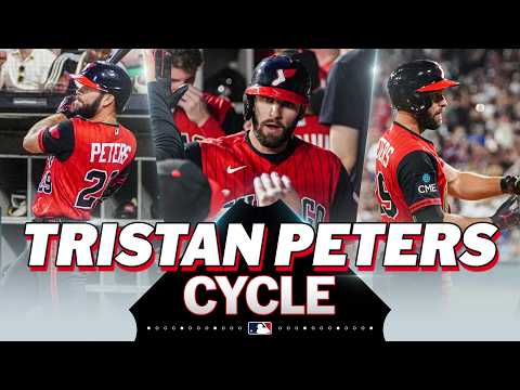 Tristan Peters homers AND triples in the SAME INNING to complete the cycle for the White Sox! 😱