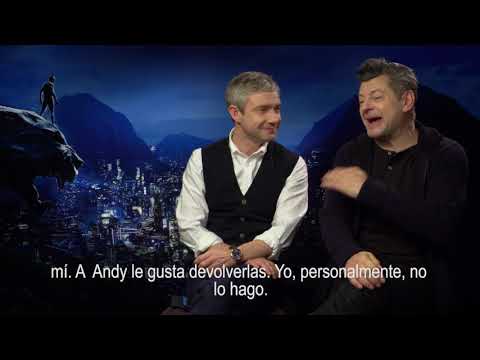 Entrevista Martin Freeman y Andy Serkis | Black Panther - Universo Álex