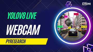 YOLOv8 Object Detection with Webcam in Real-time