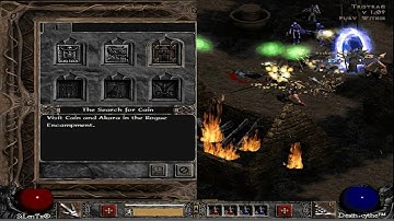 Diablo 2 - q3 act1 Amazon Poison Javelin Skill,Tristram diablo2 the Fury Within