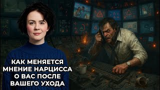 картинка: Как меняется мнение Нарцисса о вас после вашего ухода