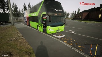 Fernbus Simulator - Beta update 30 ( Saarbrücken - Dijon ).