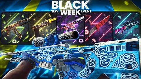 BRAND NEW BLACK WEEK EVENT ON KEYDROP! AMAZING CASES WITH FREE BALANCE!