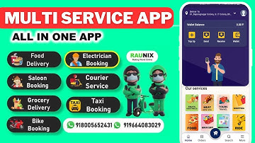 How to make multi service app | how to make super app | All in one app | Raunix