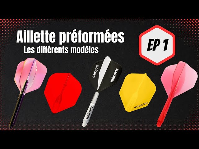 Guide des ailettes de fléchettes : explication des formes et des