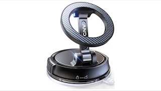 Review Andery Car Phone Holder For Magsafe  78lbs Suction 2400gf Magnetic 360 Adjustable