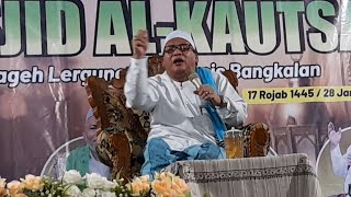 KH ABDULLAH KHON THABRANY isra' dan mi'raj nabi Muhammad saw. orang2 yg  meninggalkan shalat