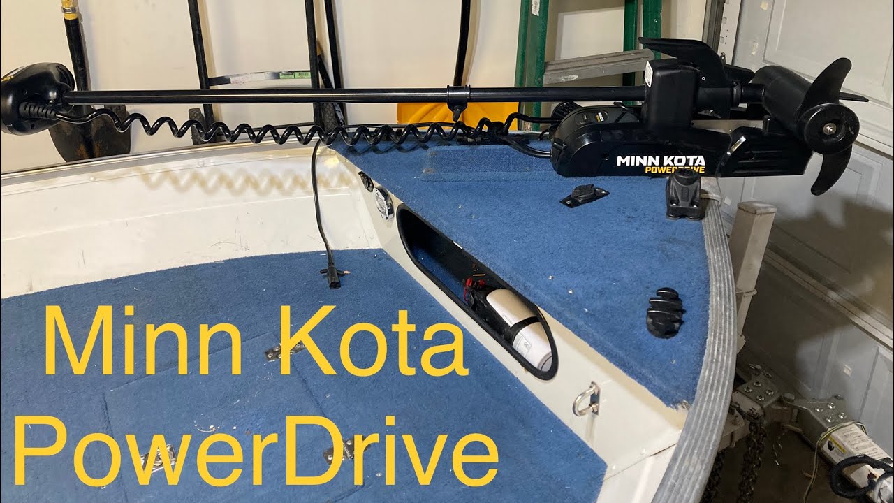 Minn Kota PowerDrive Installation - YouTube