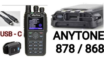 Anytone 868 / 878 USB - C Battery Upgrade