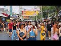 4K Thailand Travel 🇹🇭 Chatuchak Market Bangkok | Exploring World&#39;s Largest Outdoor Market