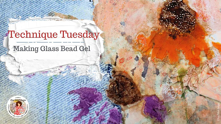 Technique Tuesday: Making Glass Bead Gel – Mixed Media Texture Medium
