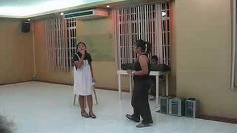 Marielle Corpuz and Catherine Loria - Tell Him (rehearsals)