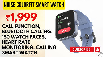 Noise ColorFit Pulse Buzz 1.69" Smart Watch | Noise watch |smart watch | Call Function, Bluetooth