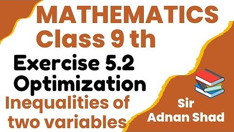 9th Class Math New Book 2025 Exercise 5.2 || PCTB || Linear Equations And Inequalities