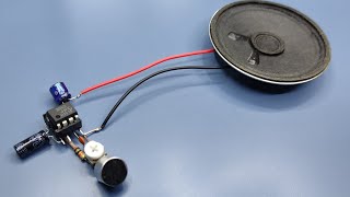 Electronic project Making a microphone with only one LM386 IC