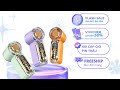 Quạt cầm tay MINI  X699 có đèn LED USB