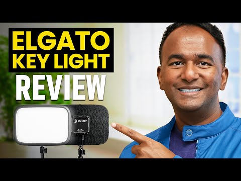 Elgato Key Light Unboxing/Review - Best Light for Streaming, Recording &  Video Conferencing Mac/PC 