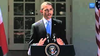 Obama: My entire career has been a testimony to American exceptionalism