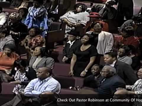 Pastor C. Anthony Robinson at Ebenezer AME Church