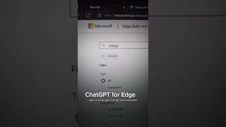 chatgpt for edge (works the same as the chrome extension)