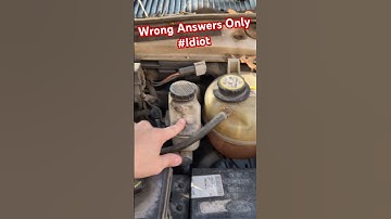 Wrong Answers Only: Help Me Out!! #automobile #wronganswersonly #car #mechanic #funny