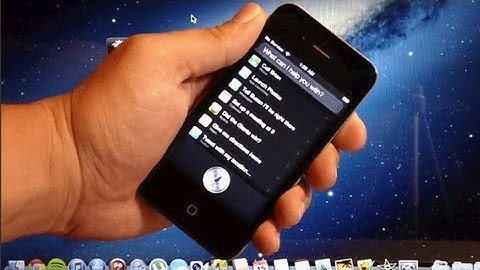 How To Get Siri On iOS 6 For iPhone 4/3GS & iPod Touch 4G - Siriport original for ios 6