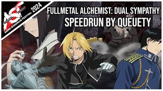 Fullmetal Alchemist: Dual Sympathy Speedrun by Queuety in 33:52 | ASF 2024