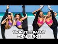 Twin telepathy contortion challenge ft sofie dossi  anna mcnulty