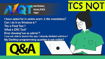 TCS NQT QNA | Infrastructure Readiness Check | Dry Run Check NQT | Oct 2020