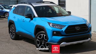 2019 Toyota Rav4 Trail AWD for sale at High River Toyota screenshot 4
