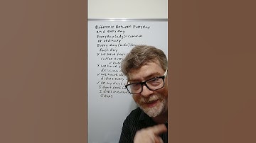 Do You Know the Difference Between Everyday One Word and Every Day Two Words - English Tutor Nick P