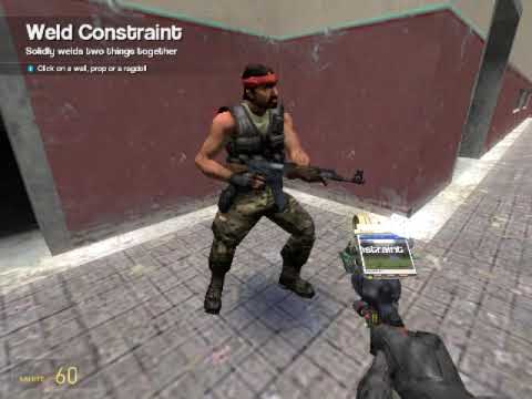 gmod 11 tutorial shooting ragdoll