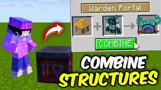 Minecraft but, You can Combine Structures