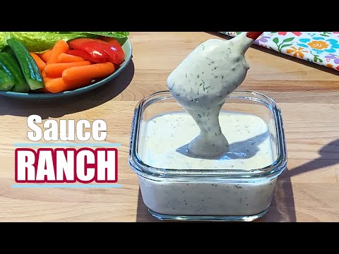 Sauce Ranch maison (Dip & Vinaigrette)