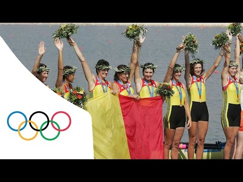 Elisabeta Lipă wins her final Olympic gold - Women&#039;s Eight Athens 2004