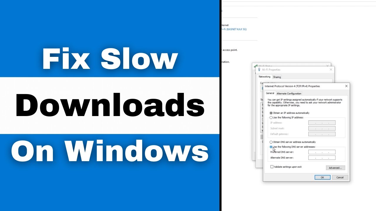 How To Fix Slow Download Speeds In Windows 11 - Step By Step - YouTube