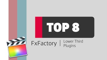 Best Lower Third Effects for Final Cut Pro