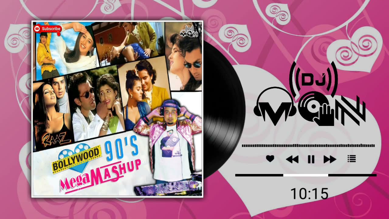 Bollywod 90s Mega Mashup | 2021 | DJ MON | Kumar Sanu & Alka Yagnik & Udit Narayan Hits