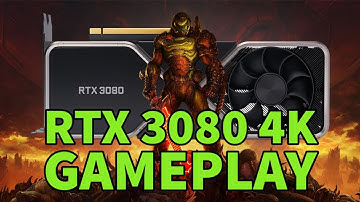 Official Geforce RTX 3080 VS RTX 2080Ti Benchmark Gameplay | DOOM Eternal Official RTX 3080 Gameplay