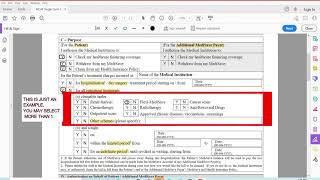 How to authorise Medical Claims Authorisation Form Single – MCAF(S) using PDF E signature?