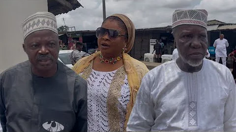 DAYO AMUSA ARRIVAL, MC OLUOMO HOSTS GUESTS AF HIS HOM REMEMBRANCE PRAYER 
