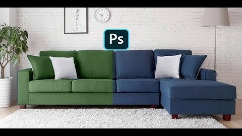 How to change sofa colour into any other colours in PhotoShop| Creations4U