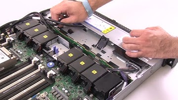 Lenovo System x3550 M5 removing a 3.5-inch hot-swap HDD backplane