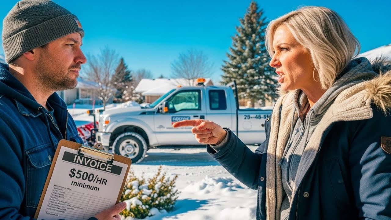 HOA Karen Demanded My Snowplow Help, So I Charged Her Five Hundred Per Hour Minimum