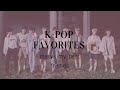 Kpop favorites: me vs my best friends