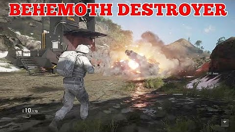 ZASTAVA M93 vs Behemoth in Ghost Recon Breakpoint | Extreme Difficulty