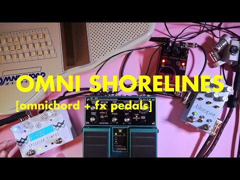 Omni Shorelines | omnichord and fx pedals (Blooper, Dusk, SL-20, Specular Tempus)