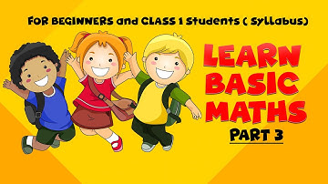 Learn Basic Maths - Part 3 | Inside - Outside | Bigger - Smaller | CBSE Syllabus Class 1
